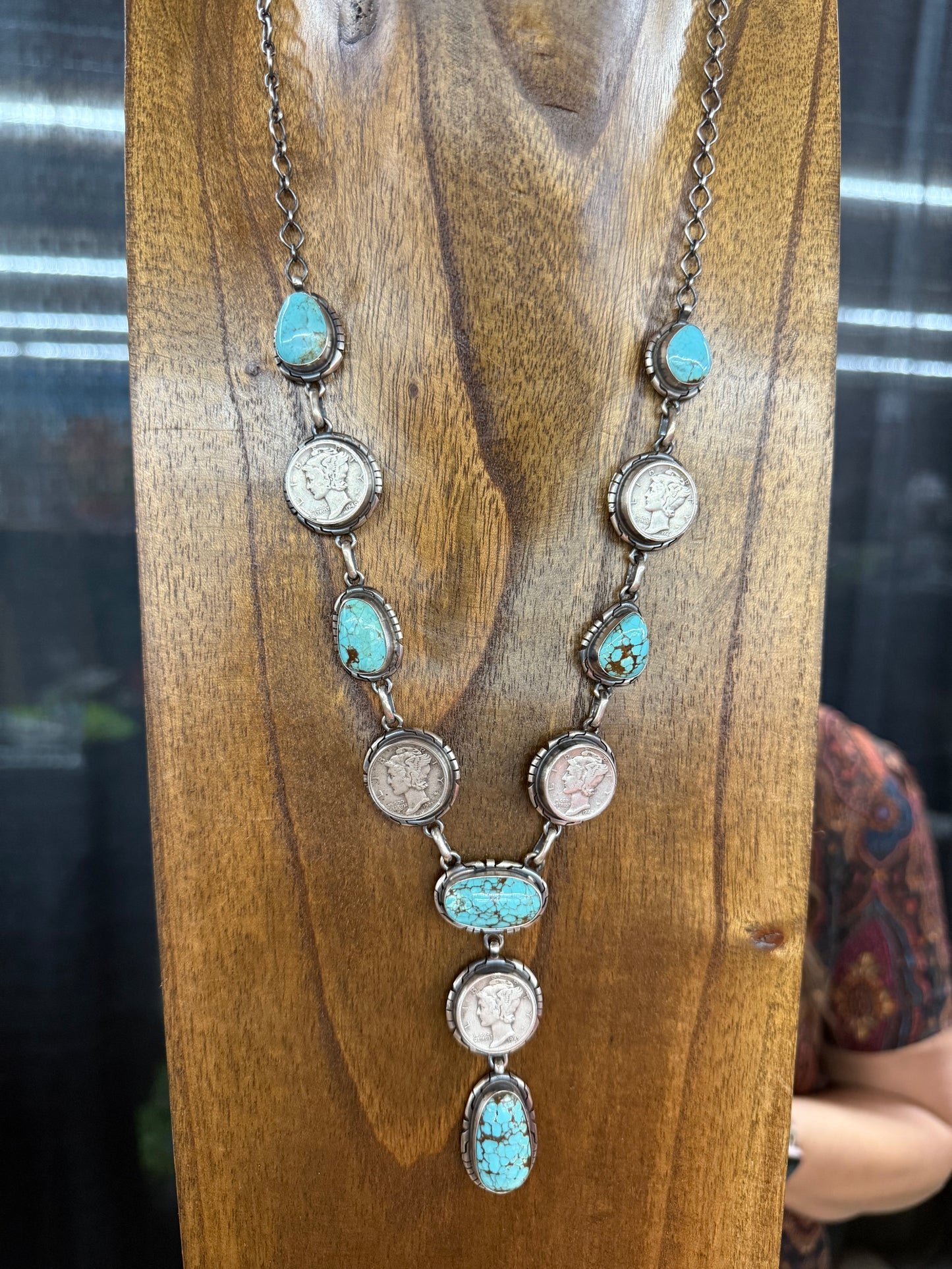 Mercury dime Necklace