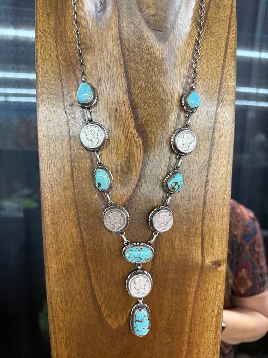 Mercury dime Necklace