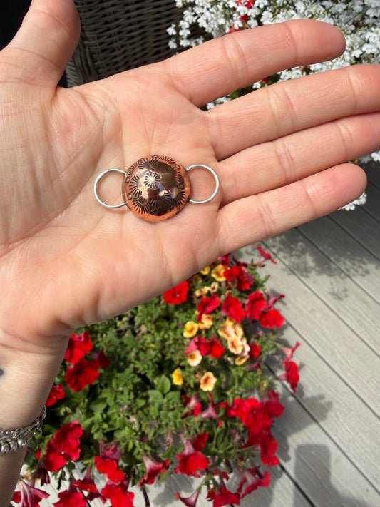 Copper Twilly Scarf Charm
