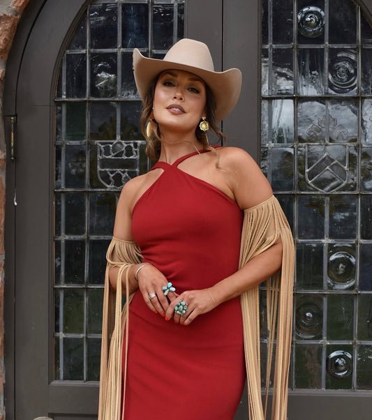 Lainey Dangle Concho earrings