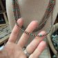 4mm copper and kingman pearls