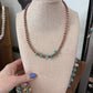 4mm copper and nugget style kingman beads 14” necklace